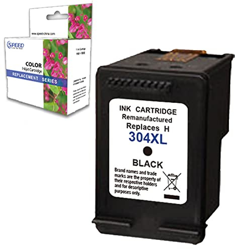 ELLENNE Patrone für HP 304XL Schwarz Deskjet 3700 3720 3730 3732 | Patrone für HP 304XL Schwarz Deskjet 3700 3720 3730 3732
