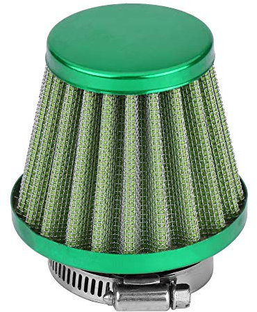 Filtro dell'aria di aspirazione, kit di induzione di aspirazione del filtro dell'aria 38 mm per fuoristrada ATV Quad Dirt Pit Bike(verde)