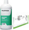 Camp Pulifuga, Pulitore Concentrato Per Fughe Ideale Per Pavimenti E Rivestimenti, 1 L + Fuginator® Spazzola Per Fughe, Bianco Verde