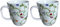Dekomiro Set TeaLogic Fleurtte 2 Becher 0,38 l mit Spülmittel gratis