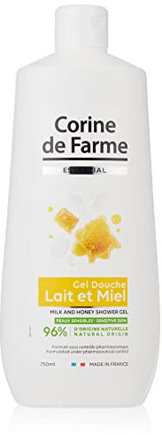 CORINE DE F. GEL DE DUCHA LECHE Y MIEL 750 ML
