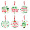 Funny Christmas Ornaments, 6 Pcs Holiday Tree Hanging Ornaments, Christmas Movie Collection Merchandise Gift, Cute Christmas Home Decorations, Novelty Xmas Gifts for Women Men