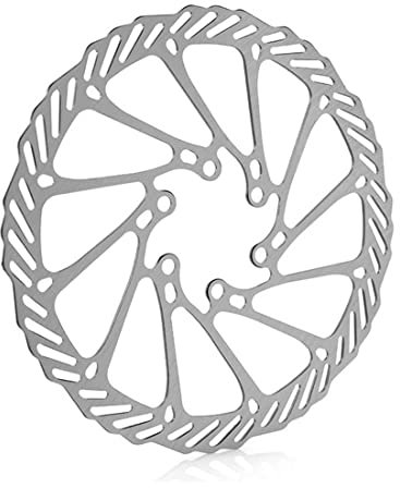 1 Stück Fahrrad Bremsscheibe für MTB Mountain Rennrad,160 mm Bremsscheibe Rotoren Edelstahl Fahrrad Scheibenbremse Zentralverriegelung Rotor mit 6 Schrauben passend für Rennrad,MTB,BMX