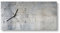 DEQORI Glasuhr | vertikal 60x30 cm | Motiv Unverputzte Zementtextur | große XXL Design Uhr aus Glas | leise Wanduhr für Wohnzimmer & Küche | Moderne Hingucker Uhr für die Wand