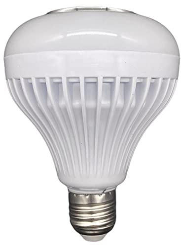 Spacnana Ampoule LED avec Haut-parleur Bluetooth, Lampe Changeante RVB sans Fil Stéréo Audio Musique Ampoule 12 W