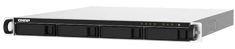 QNAP TS-432PXU-RP 4-Bay Turbo-Station NAS (AnnapurnaLabs Alpine AL-324 ARM® Cortex-A57 4-Core 1,7GHz 2GB DDR4 RAM 2xRJ-45 2,5 GbE LAN-Port) 16TB Bundle mit 4X 4TB Seagate IronWolf NAS HDDs