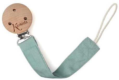 Kiokids Pinza Sujetachupetes Madera Sage