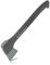 STAHLWERK Axt CA-445 ST 445 mm Beil | Fiberglasaxt | Handbeil | Universalaxt | Campingaxt | Campingbeil | Gartenaxt | Forstaxt aus geschmiedetem Carbon-Stahl mit stoßhemmendem Fiberglas-Griff