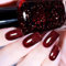 Red Glitter Nail Polish Quick Dry, Long Lasting Nail Varnish, Gel Polish for High Gloss Shine DIY Nail Art, Chip Resistant & Easy to Apply, Non-Toxic Low Odor, for All Occasions, No Lamp