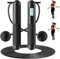 Ropeless Skipping Rope,Cordless Skipping Ropes for Adults,Wireless Skipping Rope with Counter,Smart Digital Ball Jump Rope (Black)