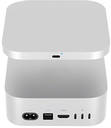 USB4 External SSD Enclosure, Thunderbolt 4 Compatible, for 2024 Mac Mini M4, Supports M.2 NVMe SSD - Plug-and-Play, Fast Expansion, Supports External Booting of macOS,Warranty Unaffected