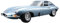1:18 for Jaguar E-Type Retro Cabrio Sportwagen Legierung Automodell Statische Miniatur Fahrzeugmodell Dekoration(Coupe)