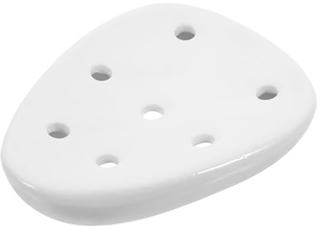 iplusmile Tapón De Colador De Urinario De Cerámica 10×8 Cm, Accesorio Antiolor y Antiherrumbre para Urinario De Baño, Tapa De Desagüe Resistente y Funcional, Paquete Individual para Uso Prolongado
