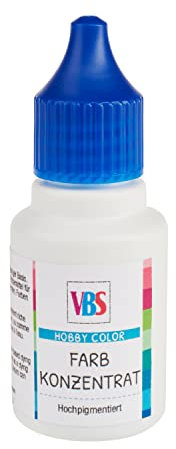 VBS Farbkonzentrat 25ml Pigmentfarbe Konzentrat Gießmasse Blau