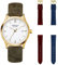 Orphelia DamenArmbanduhr Analog Quarz Leder OF714888