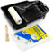 KIT PINTURA INTERIOR - (Económico) Rodillo de Pintura Antigoteo Calidad Profesional - Cubeta plana - Rodillo 22 cm - Cubre Todo 4 X 5 m - Pincel de Madera 30 mm - ESPECIAL PINTURA INTERIORES.