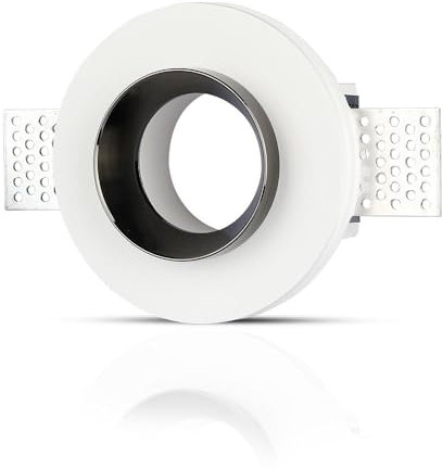 Vt866 1Xgu10 Gips-Einbauleuchte mit Metall-Rund
