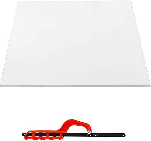 SPARES2GO Cut to Size Shelf + 12 Junior Saw compatible with Hoover Fridge Freezer
