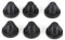Aramox Motorabdeckungstülle Befestigung Der Motorabdeckung Gummi, 6 Tlg Gummi Motorabdeckung 03G103184C Für PD100 PD140 PD170