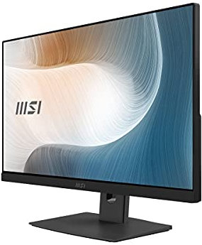 MSI Modern AM241P 11M All-in-One Desktop PC - 23.8 FHD IPS Panel, 11th gen Intel Core i5-1135G7 CPU, 8GB DDR4 RAM, 256GB M.2 SSD, 1TB HDD, Wi-Fi 6, Wireless Tastiera & Mouse, Windows 10 Home - Nero