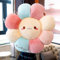WYJHNLBEDC Bodenkissen Groß, Sitzkissen Kinder Stuhlkissen, 55x55cm Blumen Kissen Flower Pillow Outdoor und Indoor für Bodenmatratze Kinderzimmer Boden/Gartenstuhl/Bürostuhl