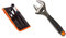 Bahco S4RM / 3T Chrome Vanadium Steel Socket Wrench Set, Size 8mm-19mm & 9031 Adjustable Wrench, 200mm Length