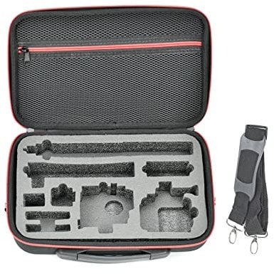 Fotoleey HartschaleTasche für Insta360 Ace Pro, One RS, One R, Passt zu Stick, Dive Case, Bullet Time Handle Stativ