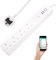 Smart Power Strip USB Wi-Fi Surge Protector Extension Lead, Voice Control Compatible with Alexa&Google Assistant, Family Sharing Smart Home, APP Individual Remotelty Control,Timer Schedule