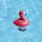 Dosificador flotador flotante para piscina, dispensador de cloro flotante para piscinas de interior y exterior, jacuzzi – pastillas de cloro en forma de animal para baño, spa, acuario (flamenco)