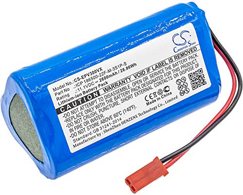 Cameron Sino Akku für Electropan ilife V3s, ilife V3s Pro, ilife V5, ilife V5s, ilife V5s Pro PN:Electropan ICP 18&6&500-22F-M-3S1P-S 2600mAh / 28.86Wh