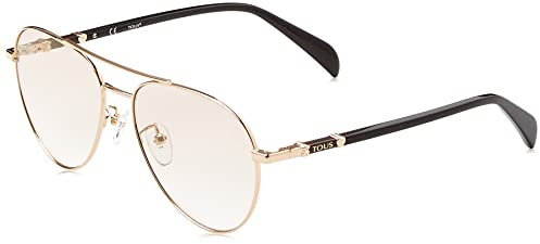 TOUS Damen Sto437 Sonnenbrille, Glänzendes Rotgold, 54