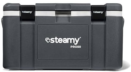 Steamy Pro 50, Frigoriferi portatile passivo, 50 Litri, Grigio