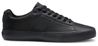 BOSS Herren Aiden Tenn Schnür-Sneakers mit Cupsohle und kontrastfarbenem Logo Größe