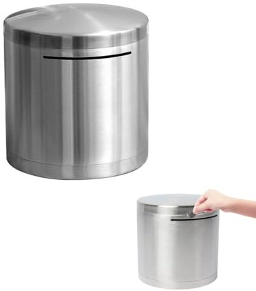 Changyeah Erwachsene Sparkasse,Sicheres Sparkasse Edelstahl,Erwachsene Groß,Erwachsene.Die Gewohnheit Zum Sparen,Sichere Geld Sparkasse,Spardosen