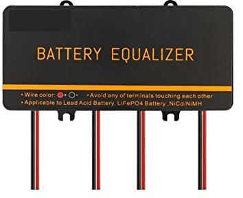 TAITUS Battery Balancer 2. 4V/3.6V/6V/9V/12V Battery Bank System Battery Equalizer Charger Controller
