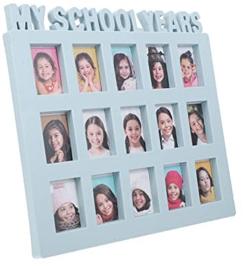 AOKWAWALIY Grade Record Photo Frame School Picture Frame Cuadros Para Photoalbum School Days Photobook Album Photo Display Frame Memorate Thick Cardboard Backboard Memory Book Child