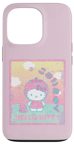 Hülle für iPhone 13 Pro Hello Kitty Erdbeermilch