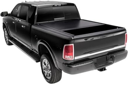 CHJNUUNL Elektrische Laderaumabdeckung aus Aluminium for Pickup-Trucks, kompatibel mit Dodge RAM 1500, automatische Rollabdeckung aus Aluminiumlegierung