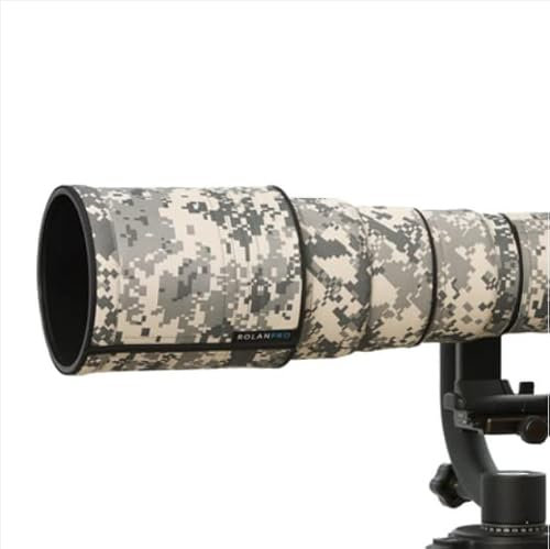 Rolanpro Cache d'objectif camouflage pour Tamron SP 150-600 mm F/5-6.3 Di VC USD G2 (A022) Manchon de protection pour objectif - #UCP étanche