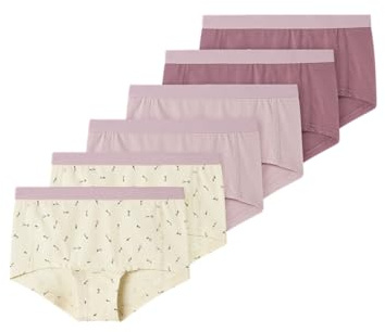 Name it Kids Mädchen Nkfhipster 6p Buttercream Floral Nkfhipster 6P Buttercream Floral (1er Pack)