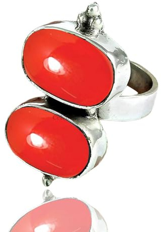 Natural Gemstone Ring 925 Sterling Silver Handmade Jewelry for Women Birthstone