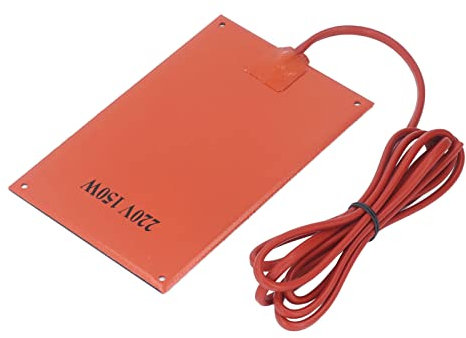 Heizkissen aus Silikonkautschuk, Flexible Heizmatte aus Gummi, 150 W, 220 V, Schnelle Entfeuchtungserzeugung, Elektrische Entfeuchtungsheizplatte, für den Einsatz in Schränken