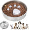 Weldphur Lento para Perros - Plato para Perros Que Comen Rápido - Juguete Interactivo Antiatragantamiento para Entrenamiento De Cachorros