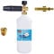 BEAR FORCE Pressure Washer Snow Foam Lance with 1.25mm Stainless Steel Nozzle, 1L Bottle, Adjustable Foam Gun, Compatible with Lavor, Lavorwash, Vax, Champion, Sterwins High Pressure Washers