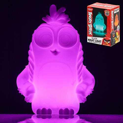 Tobar 36758 Angry Birds Nachtlicht, Silber, Mehrfarbig