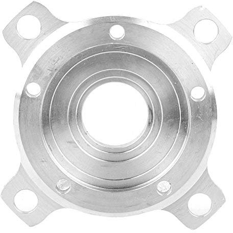 Fahrradkettenblatt, TSDZ2 CNC 104 BCD Schmale Breite Kettenblatt Adapter Aluminium Fahrradkettenrad Spider Adapter für Rennrad, Mountainbike (Silber)