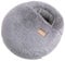RCYF Heated Feet Warmer USB Rechargeable Cushion Electric Heater Winter Office Heating Shoes Insole Heater,Multi-use Hand Warmer Pillow Cushion(Gray),Gray