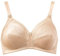 Reggiseno Triumph Senza Ferretto Coppe Taglie Grandi Doreen Cotton 01 N Tg.4 Coppa F Nudo Skin