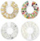4 Box Style Glitter Nail Art Rhinestones Pearls Diamond DIY Nail Art Decoration Mixed Colors