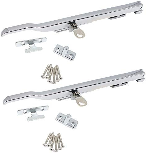 Fenstergriff, poliertes Chrom, 2 Stück